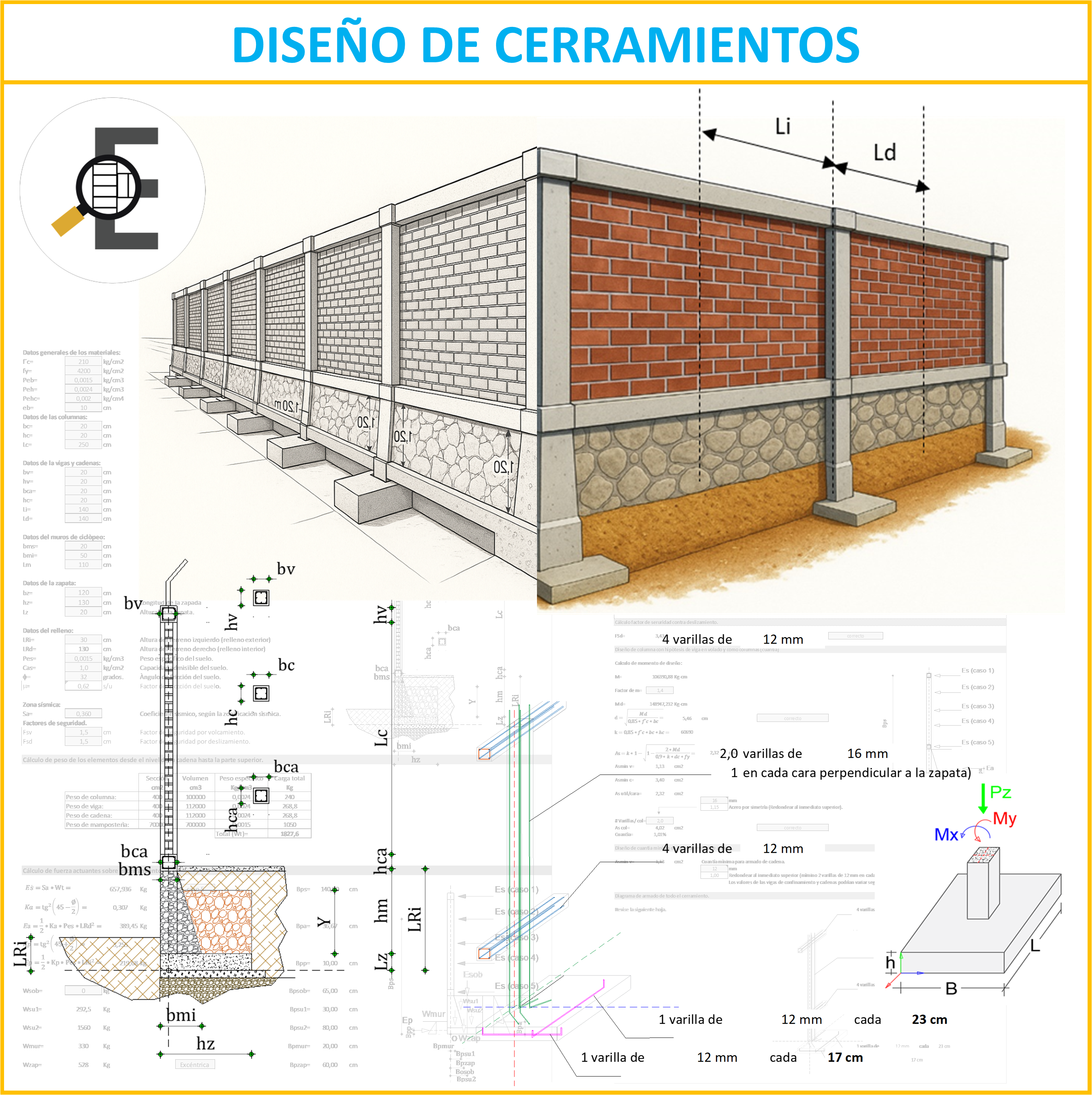 Diseño estructural DE CERRAMIENTOS